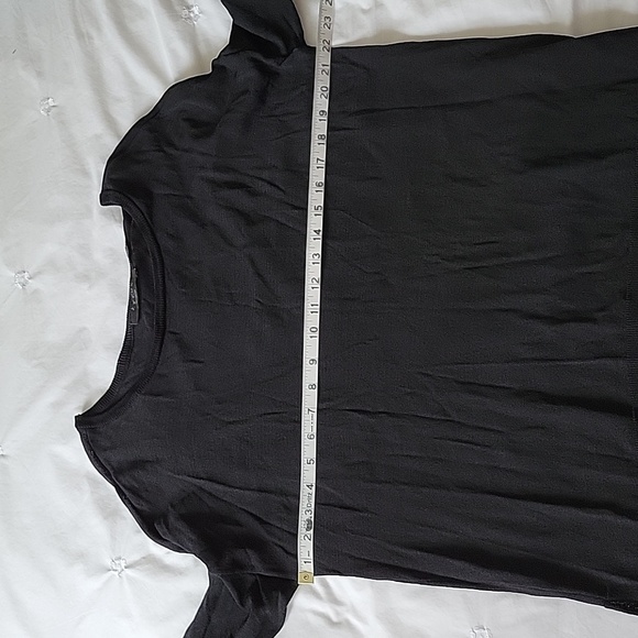 Cyrus Women's Black Long Sleeve Tunic Top- Size 1X - Picture 8 of 9